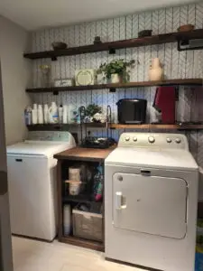 Laundry Room Shelving Installation in Charlotte