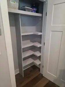 Closet to Pantry Conversion in Albemarle