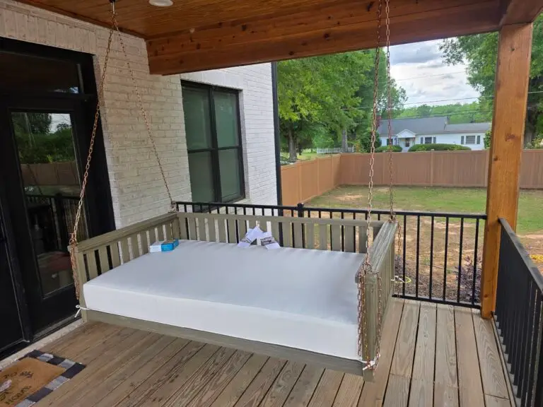 Porch Swing Installation in Stanfield