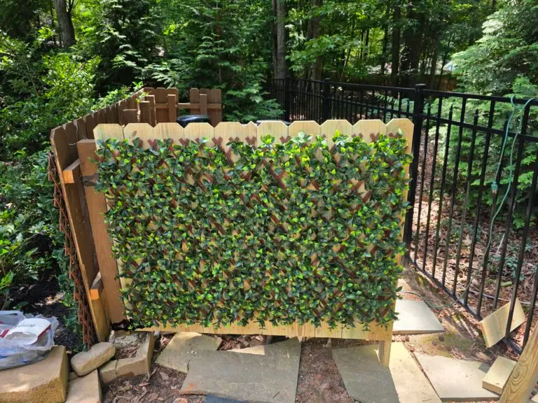 Fence Construction for Pool Equipment Enclosure in Charlotte — fence construction