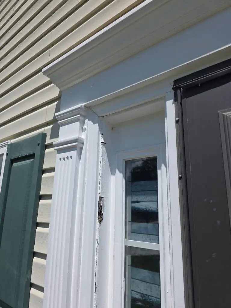 Front Door Frame Repair in Charlotte — carpentry