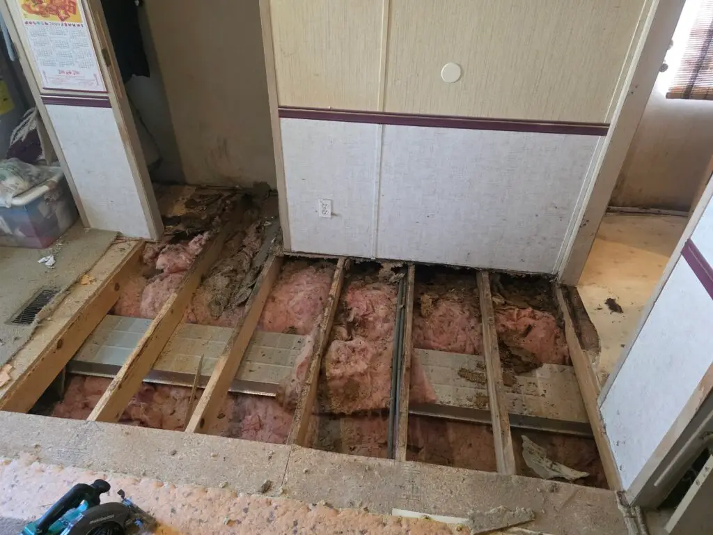 Subfloor Repair in Stanfield — floor repair