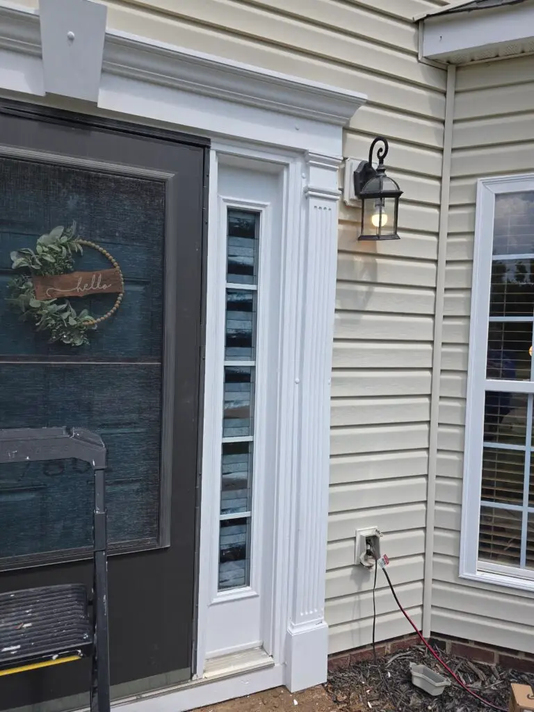 Front Door Frame Repair in Charlotte — mecklenburg county
