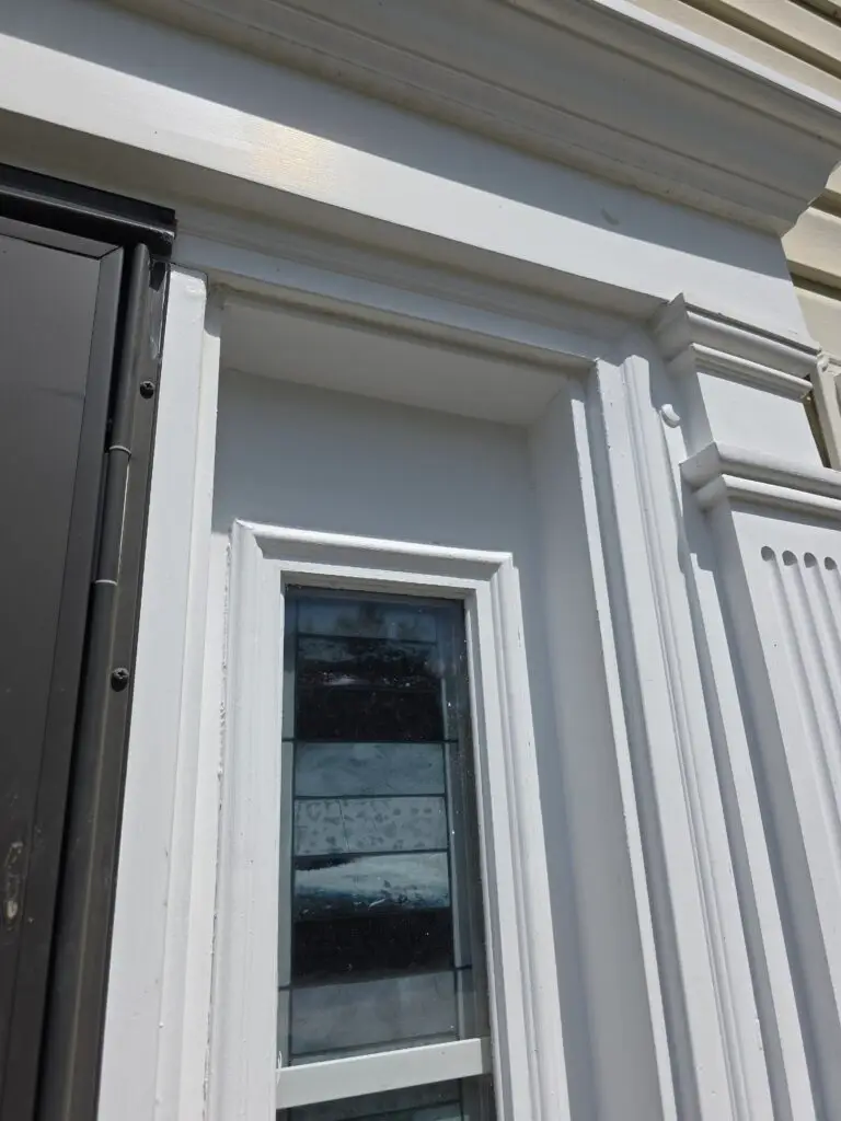 Front Door Frame Repair in Charlotte — exterior wood repair