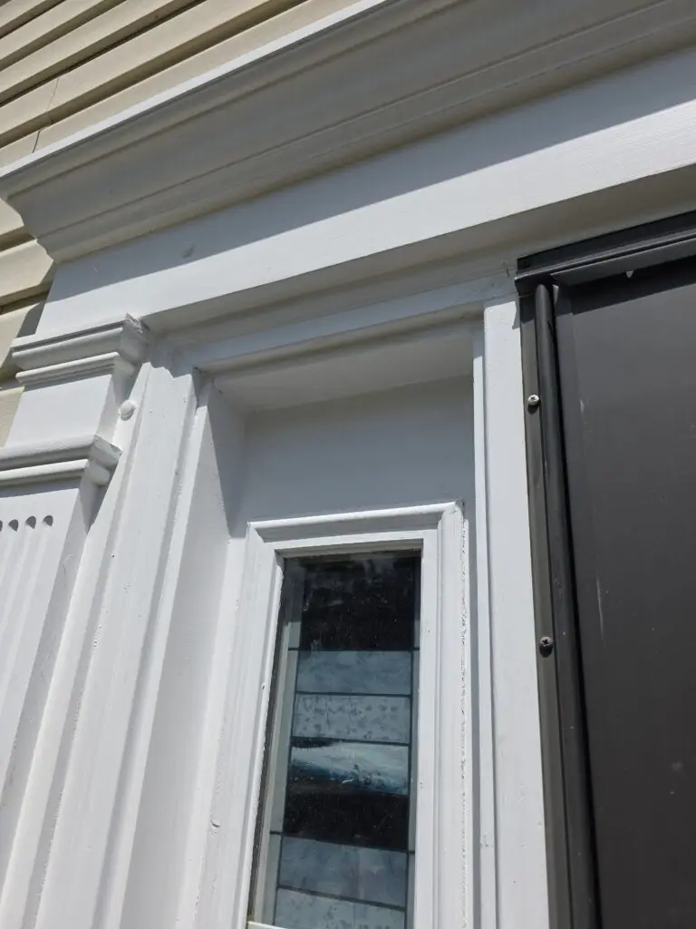 Front Door Frame Repair in Charlotte — door trim replacement