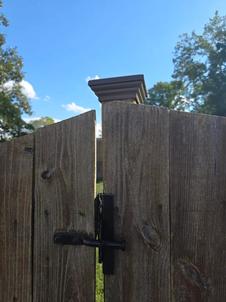 Carpentry Gate Repair and Post Installation in Locust — locust