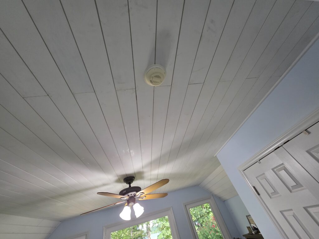 Shiplap Ceiling Installation in Norwood — norwood handyman