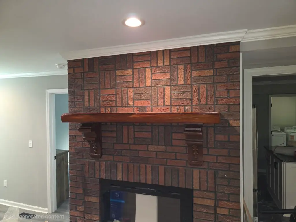 Fireplace Mantle Installation in Concord — cabarrus county