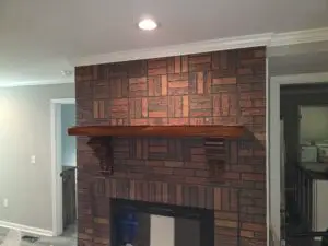 Fireplace Mantle Installation in Concord — cabarrus county